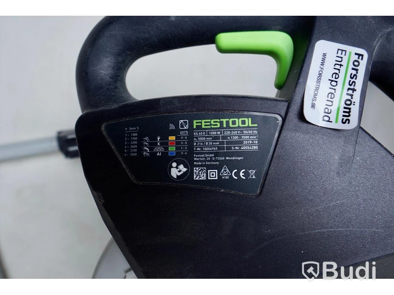 FESTOOL kap och gersåg inkl kapanslag